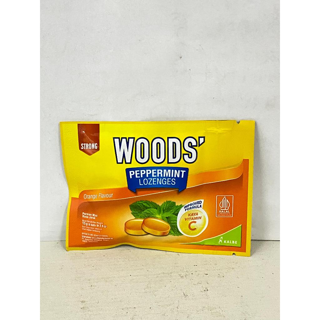 

WOODS LOZENGES HONEY LEMON 15G