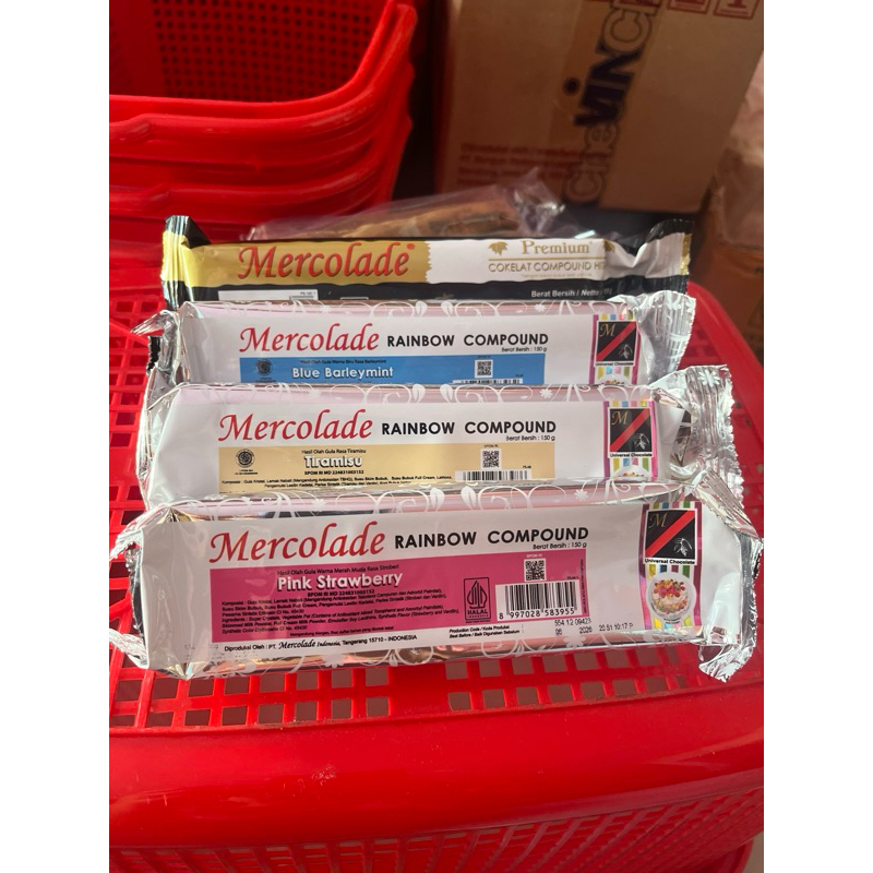 

mercolade coklat warna 160gr