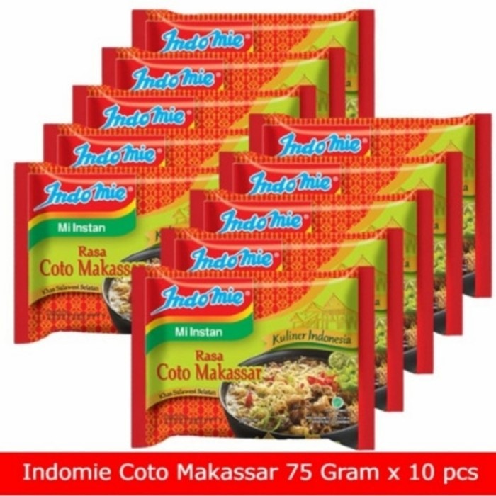 

INDOMIE COTO MAKASAR KHAS MAKASSAR ISI 10 PCS