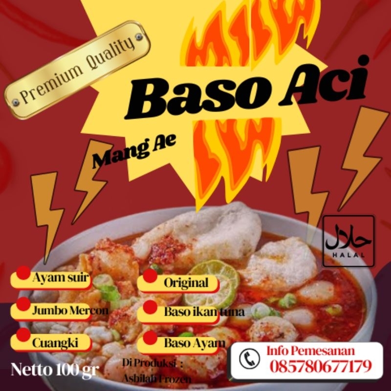 

Baso Aci chili oil