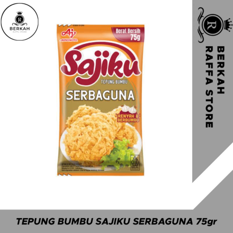 

Tepung Bumbu Sajiku Serbaguna 75g / Tepung Bumbu Ajinomoto