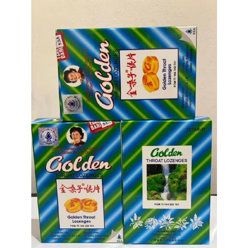 

Golden Throat Lozenges - Permen Hisap Meredakan Sakit Tenggorokan