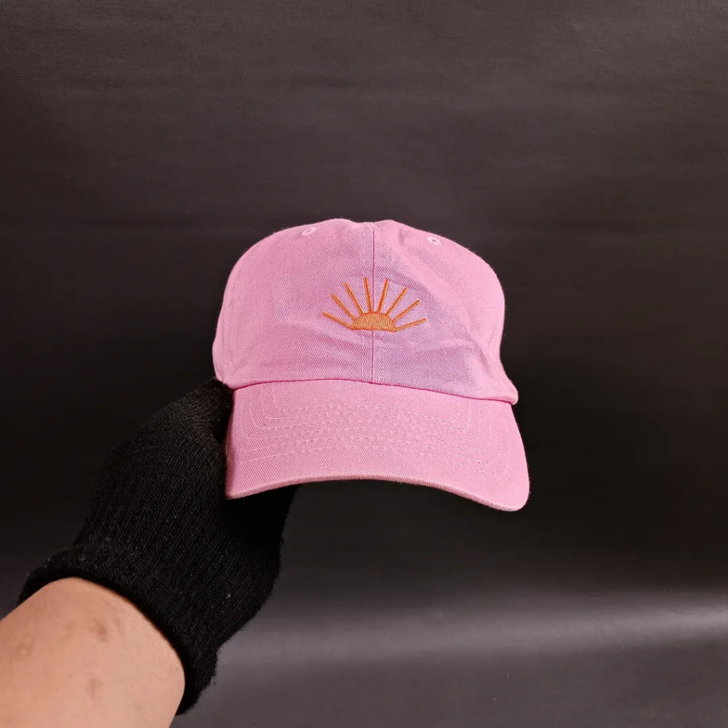 Topi Simple Cap Unisex Pria Wanita Gosha Rubchinskiy Light Pink