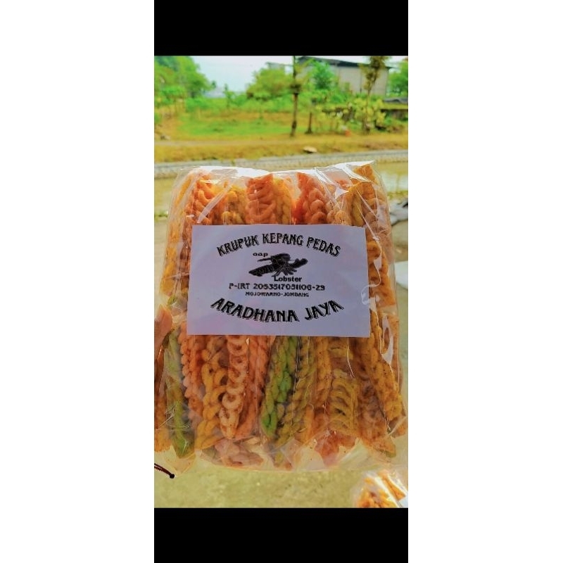 

KERUPUK KEPANG PEDAS MANTAP