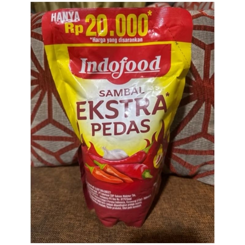 

INDOFOOD Sambal Extra Pedas 1Kg