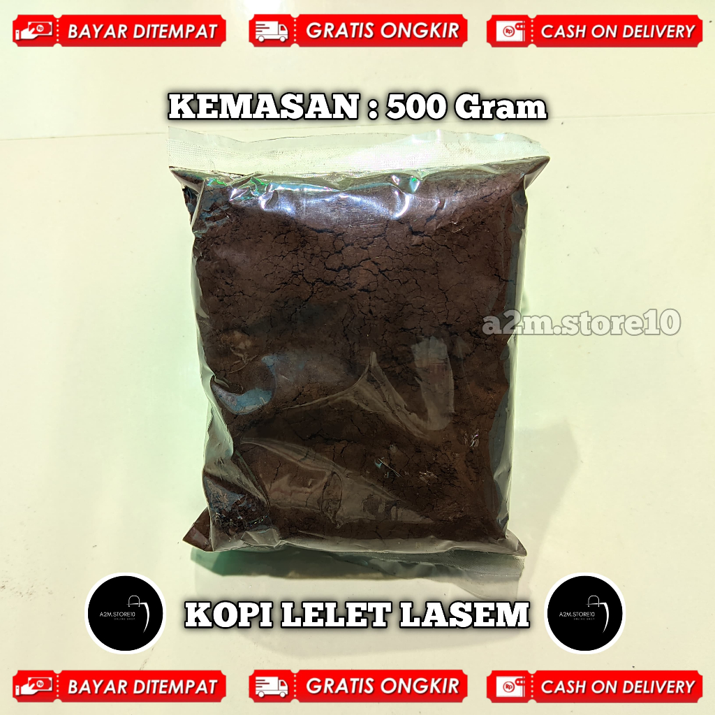 

KOPI LELET LASEM PREMIUM 500 GR