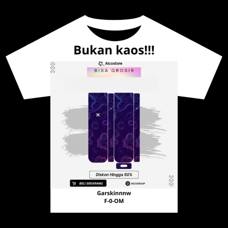 

Bukan Kaos Tapi Stiker Pelindung Antigores Foomo Eks Gambar Bisa Custom