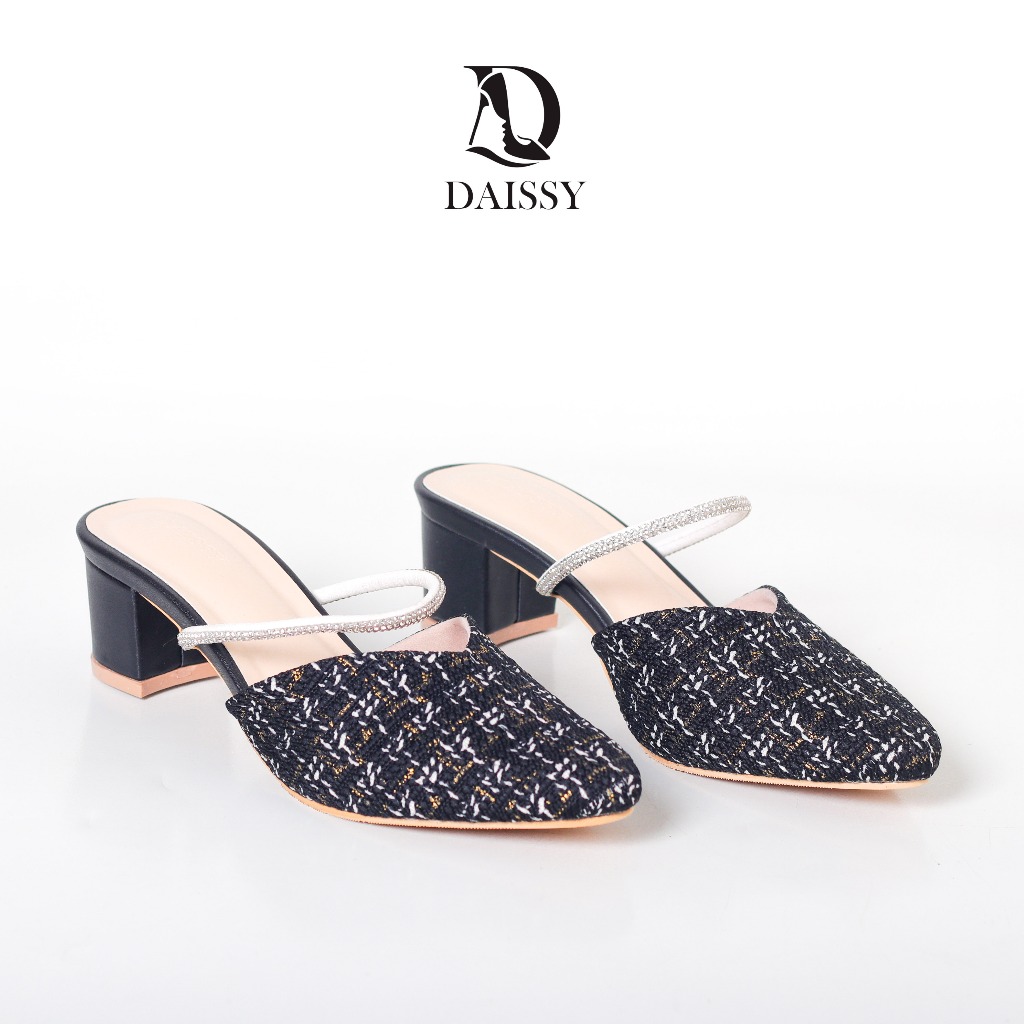 Sepatu Sandal Wanita Ceisya Mules Heels Hak 5cm Big Size 37-40