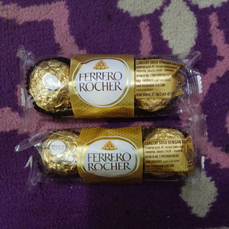

coklat ferrero rocher isi 3