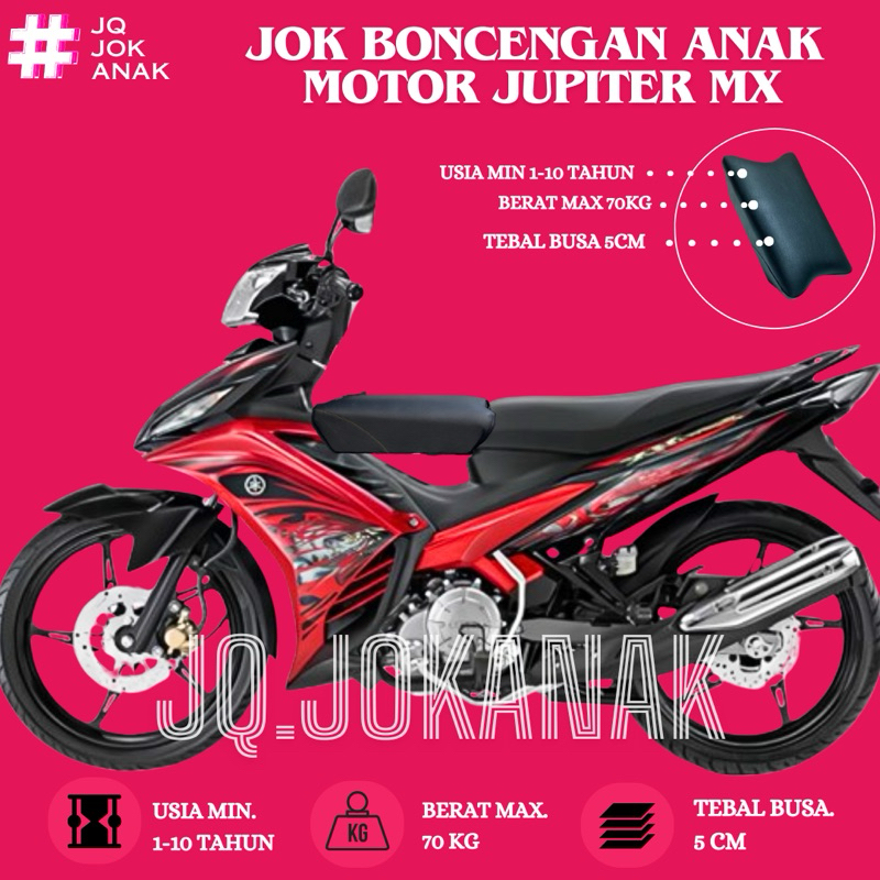 Jok Boncengan Anak Motor Jupiter Mx Kursi Dudukan Anak Motor Bebek