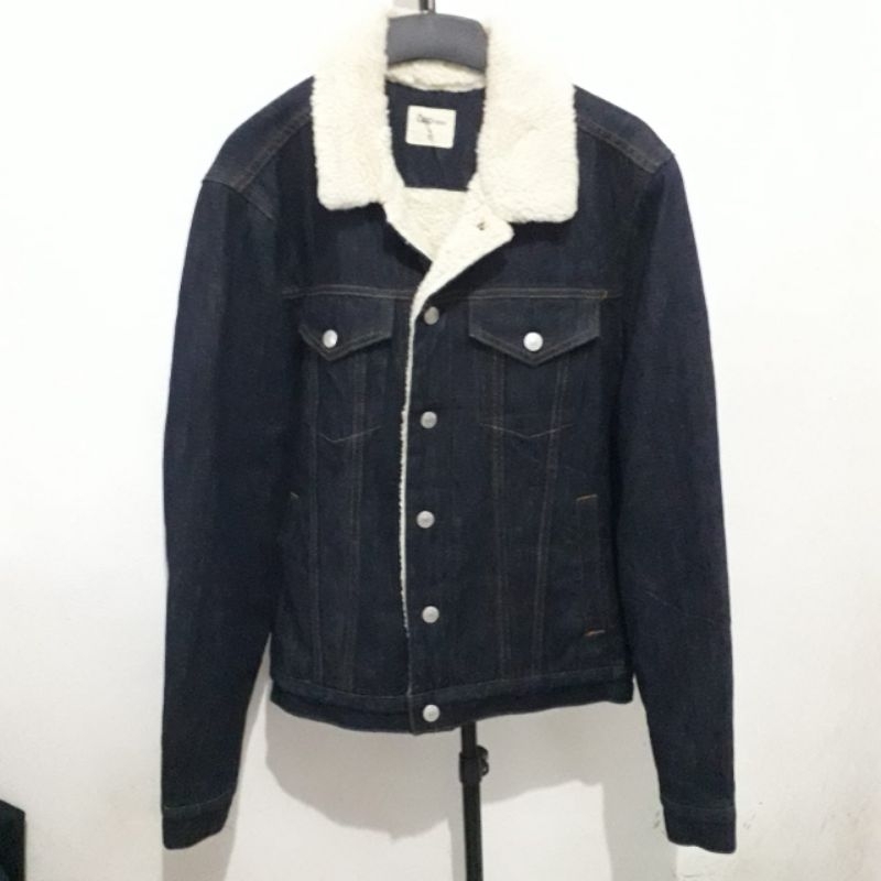 Papowcloth - Jaket Denim Sherpa GAP/Jaket Trucker GAP/Jaket Denim GAP