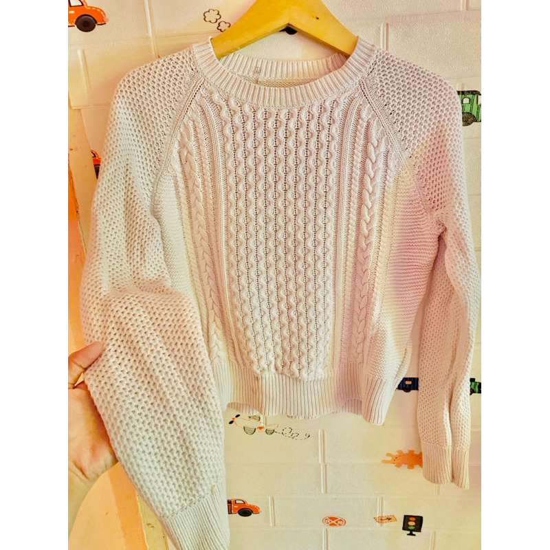 RAJUT KEPANG UNIQLO Preloved