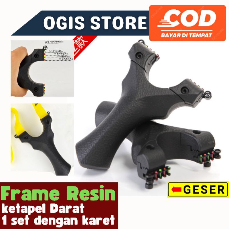 MURAH - FRAME Ketapel Plastic ABS SOLID KOKOH bisa ketapel darat Dan air