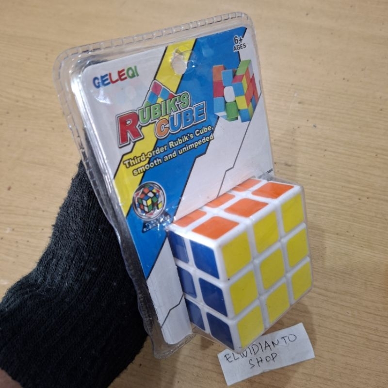 mainan anak rubik's cube game balok rubik puzzle block