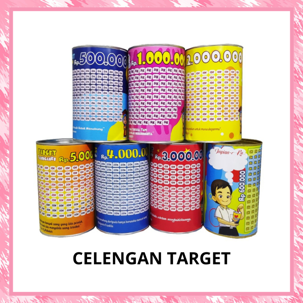 CELENGAN TARGET - CELENGAN KALENG TARGET