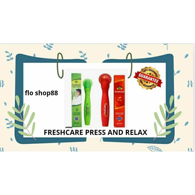A - FRESH CARE RELAX / FRESHCARE PRESS & RELAX / FRESHCARE PRESS AND RELAX / FRESH CARE PRESS AND RE