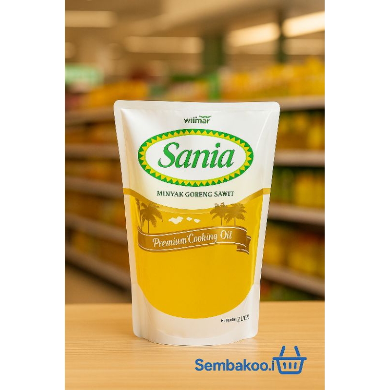 

Minyak Goreng Sania 2 Liter - Premium Cooking Oil - Minyak Goreng Sawit Sehat Harga Terbaik