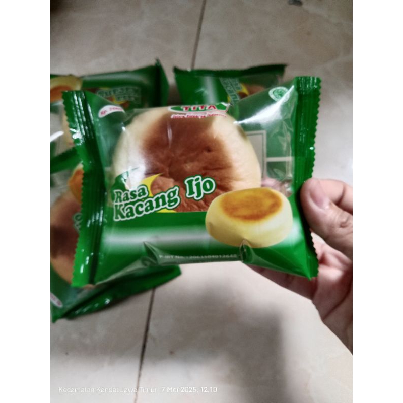 

Roti Rasa Kacang Ijo/Snack Murah/Roti Bergizi/Roti Aneka Rasa/Pia Basah