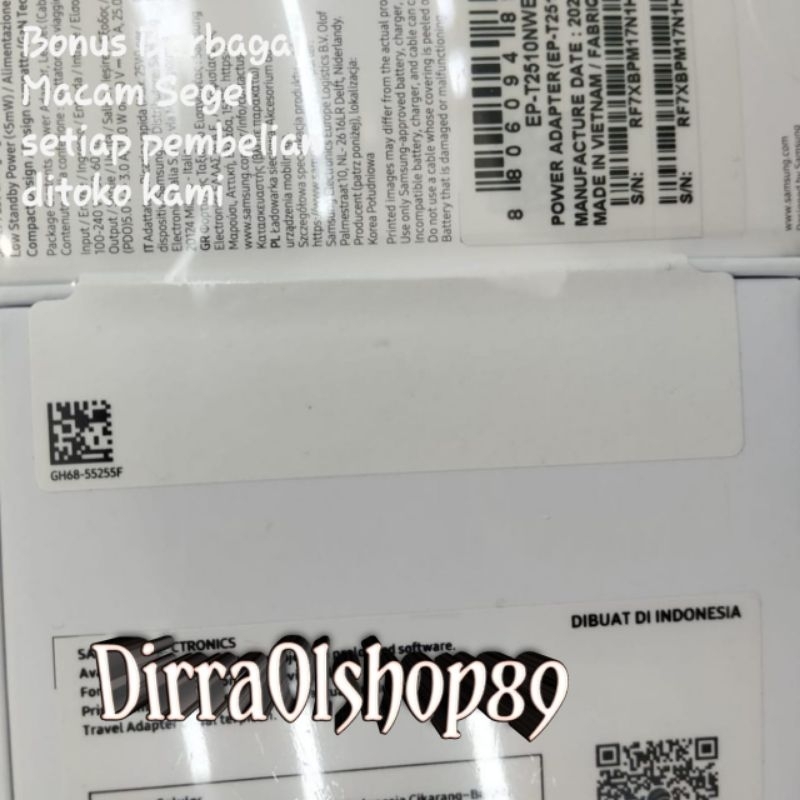 

STIKER SEGEL SAMSUNG A16 DLL | STIKER DUS HP SAMSUNG A16