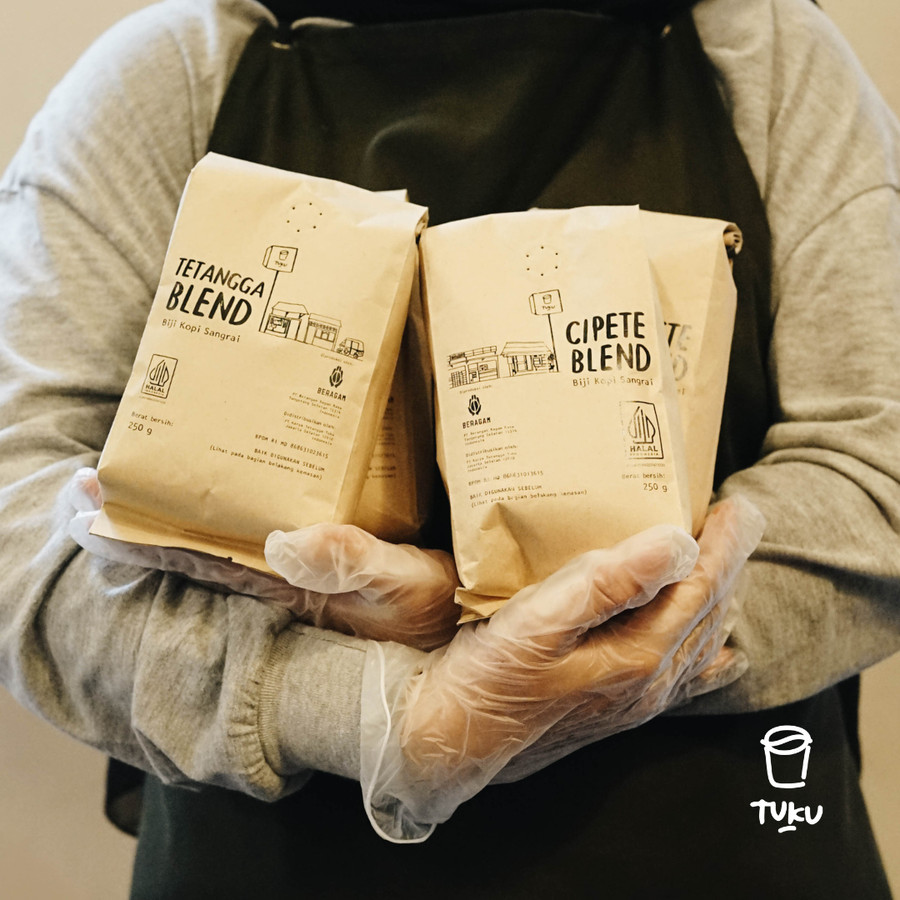 

TUKU - Biji Kopi Arabika: Tetangga Blend (250 gram)