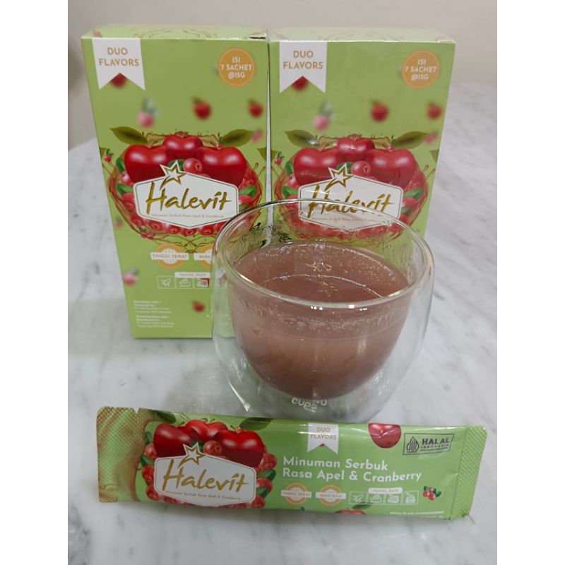 

HALEVIT 2 FLAVOURS Apple & Cranberry
