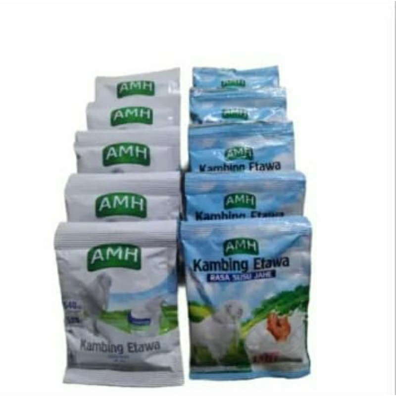 

Amh susu kambing etawa original dan jahe (1 renceng isi 10)