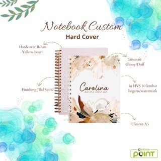 

Custom Notebook Hardcover A5 / Notebook Hardcover Ring