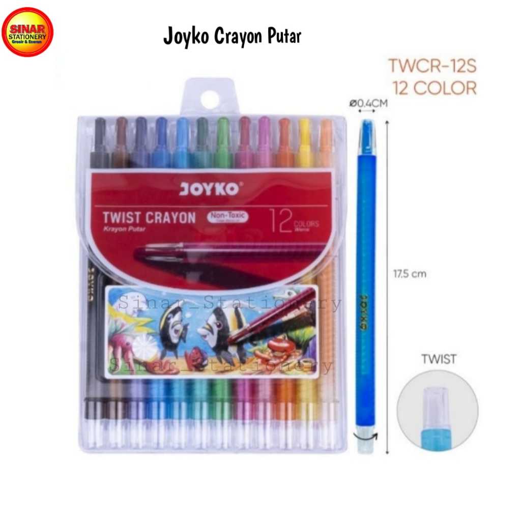 

JOYKO CRAYON PUTAR pjg twcr-12s