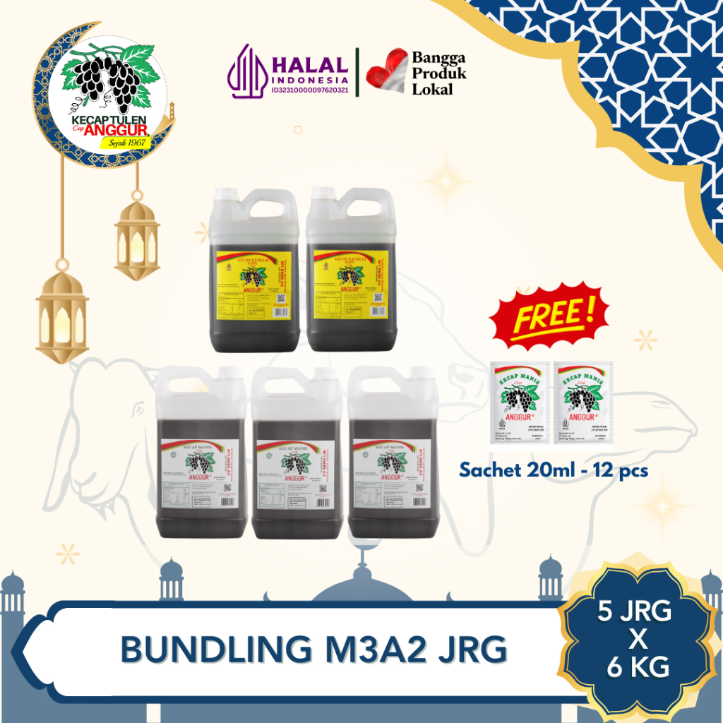 

Cap Anggur Bundling Manis 3-Asin 2 Jeriken