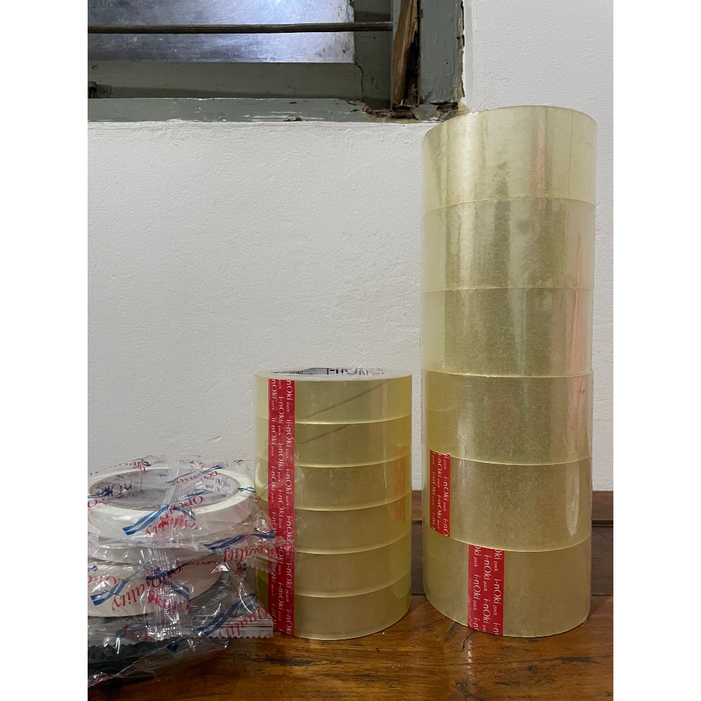 

Lakban Bening Inoki 48mm / Isolasi / Lakban Murah