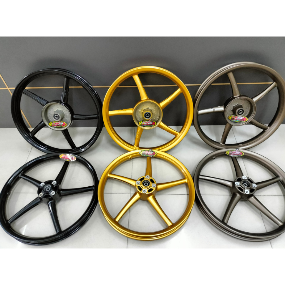 Velg VRossi V Rossi Palang 5 Model RCB Sanca Satria Fu, Jupiter MX, MX KING, MX DD, RX KING,YAMAHA F
