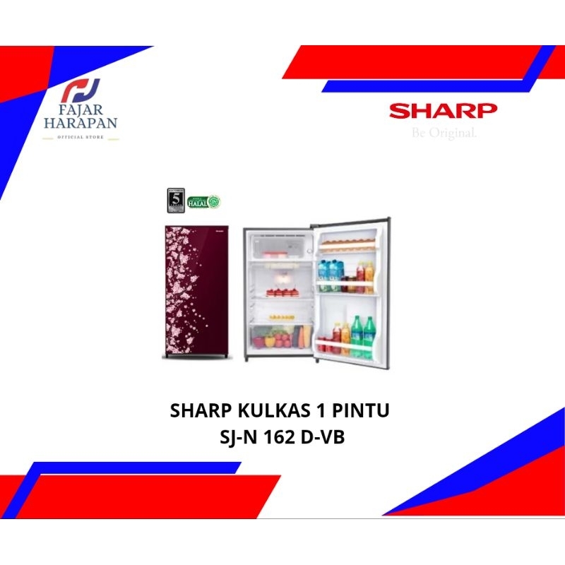 SHARP KULAS 1 PINTU SJ-N 162" 182" 192" D-VB
