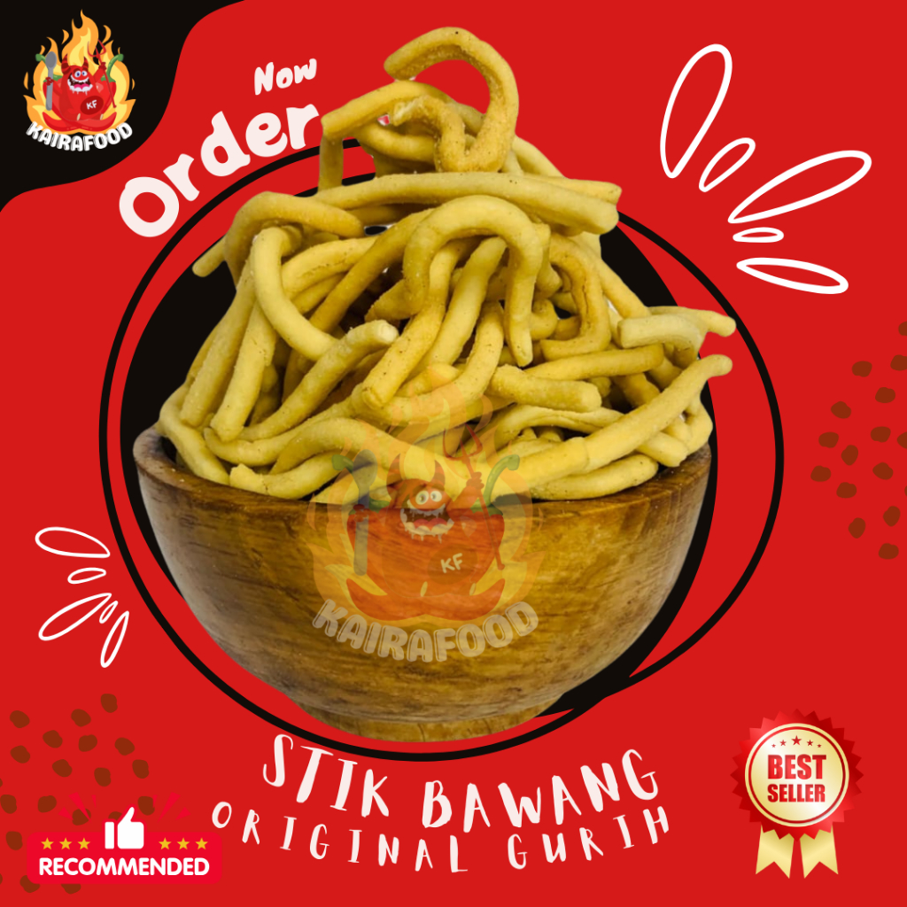 

1 BAL ( ISI 2 KG ) STIK BAWANG ORIGINAL DAN BALADO