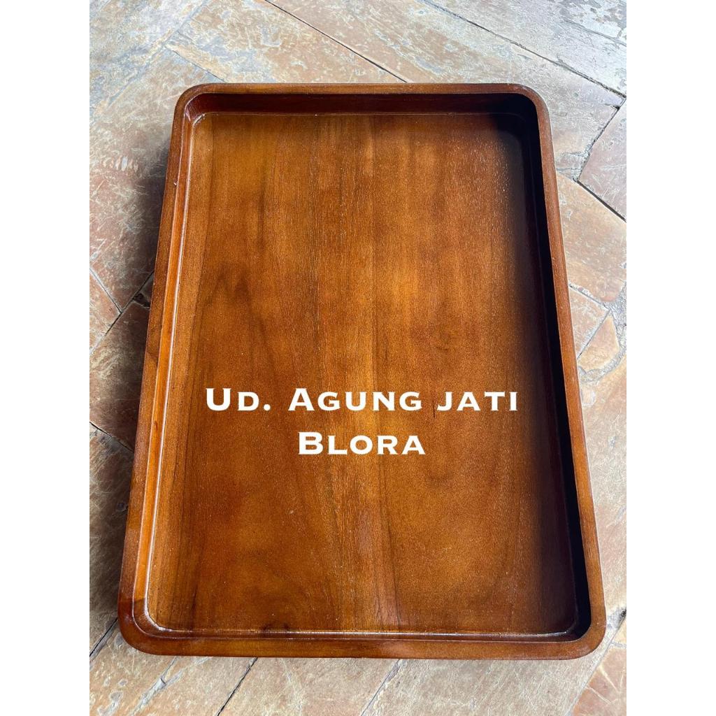NAMPAN KAYU JATI | NAMPAN | BAKI KAYU JATI | NAMPAN RETRO