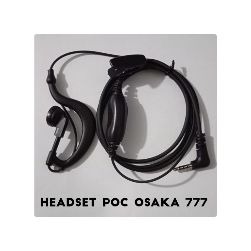 Headset POC HT hanya HT POC Osaka C 777 Texas c777  contoh HT ada di foto ke 2 suara jernih