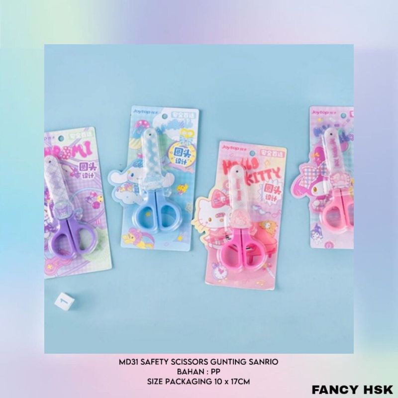 

KOREA SAFETY SCISSORS GUNTING SANRIO MD31