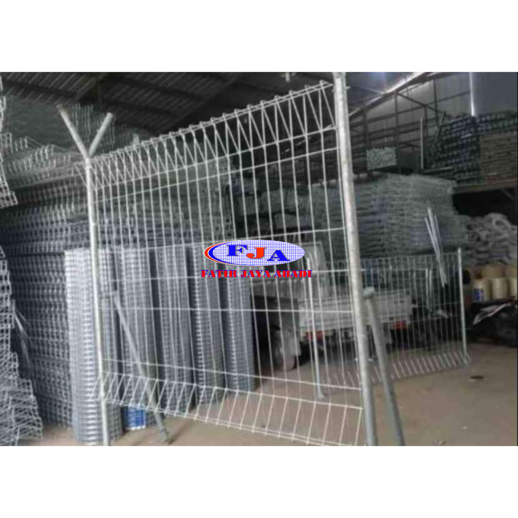 Pagar Brc Tinggi 190 cm Hot Dip Galvanis