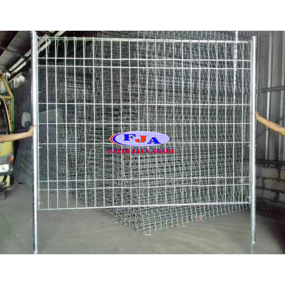 Pagar Brc Tinggi 190 cm Electro Platting Galvanis