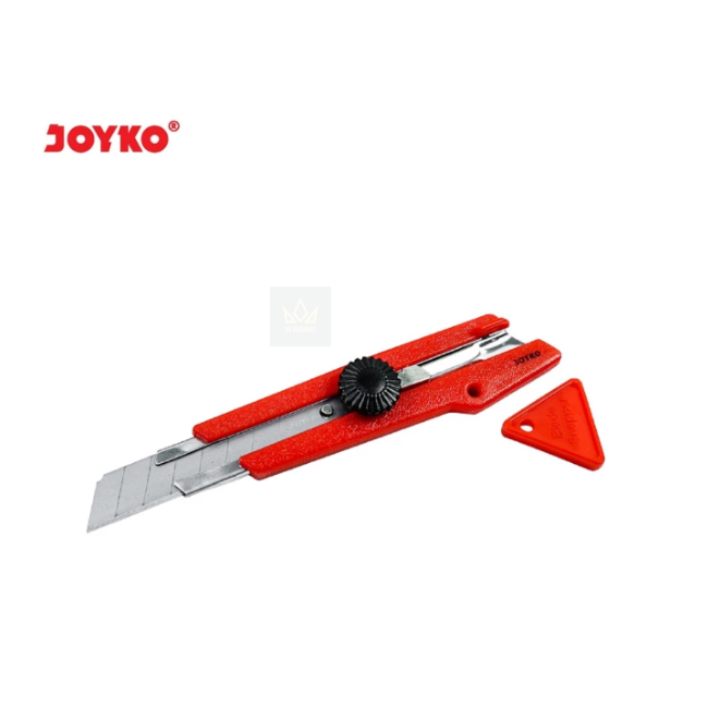 

Cutter Pemotong Joyko L-500 Kombinasi Merah Hitam Silver (1 PC)