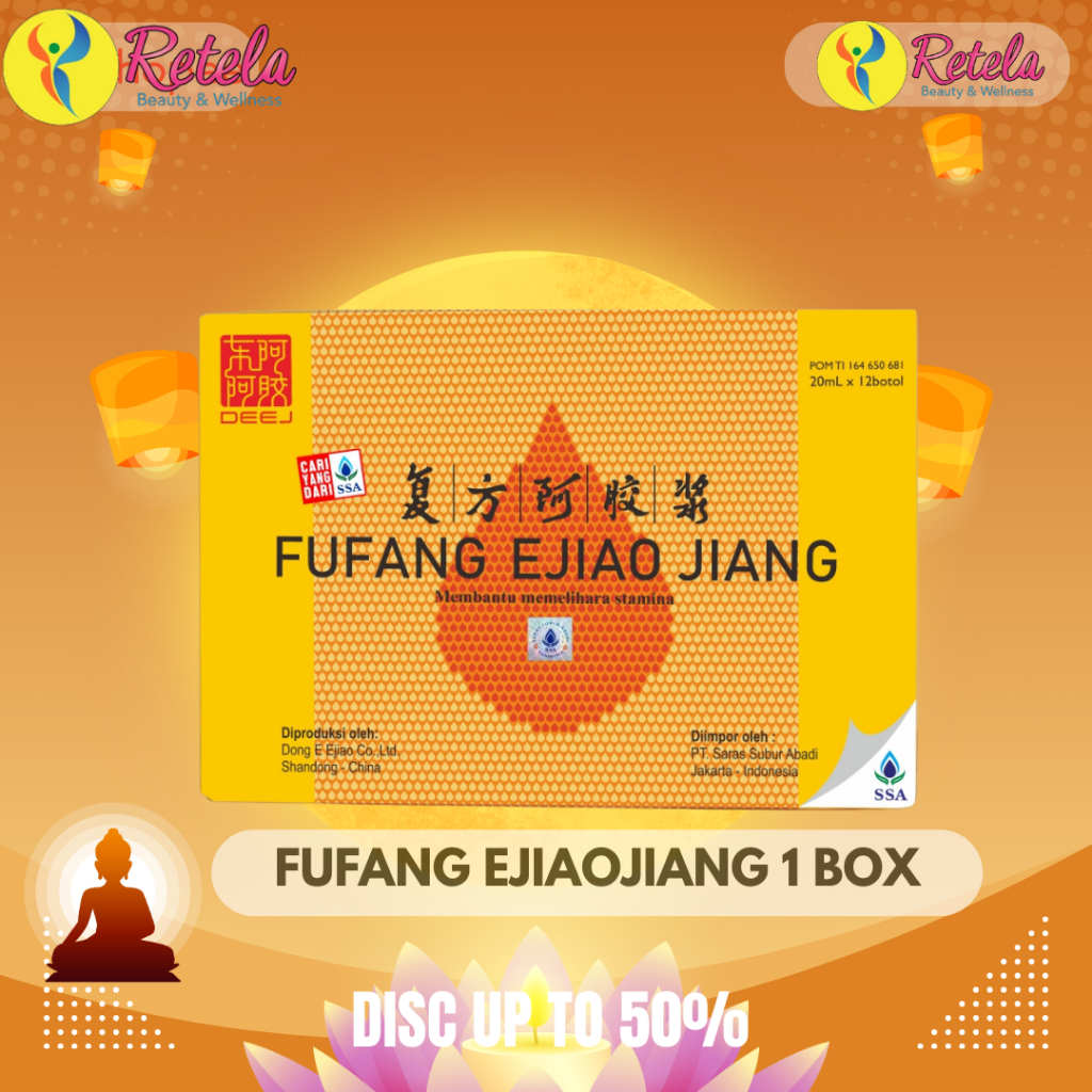 

Fufang Ejiao Jiang 1 Box 12 Botol