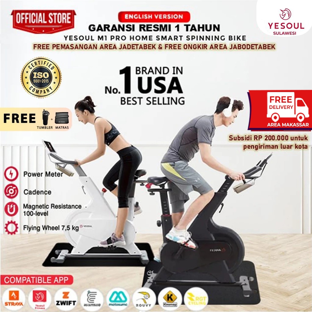 Spinning Bike Yesoul M1 Via Kargo
