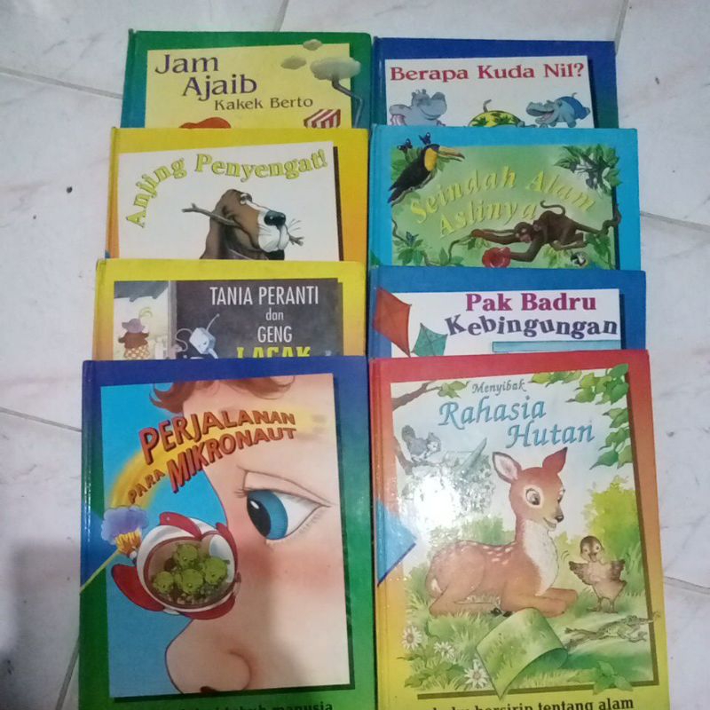cakrawala pengetahuan dasar paket 8 buku