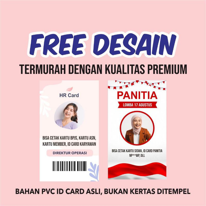

ID Card Cetak Satuan (Sehari Jadi)