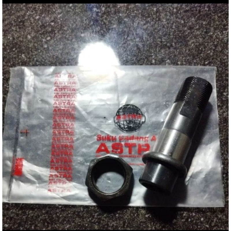 Astra International ahm Honda motor besi baja hitam Sleeve rr wheel nut mur baut bos bosan bosh nap 