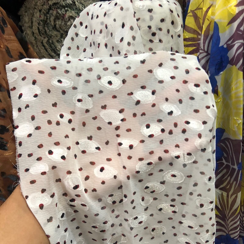 kain sifon uragiri motif - kain sifon uragiri motif polkadot - kain sifon uragiri motif premium kyk