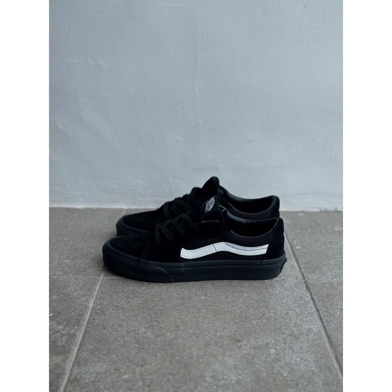 VANS SK8 LOW BLACK CONTRAS