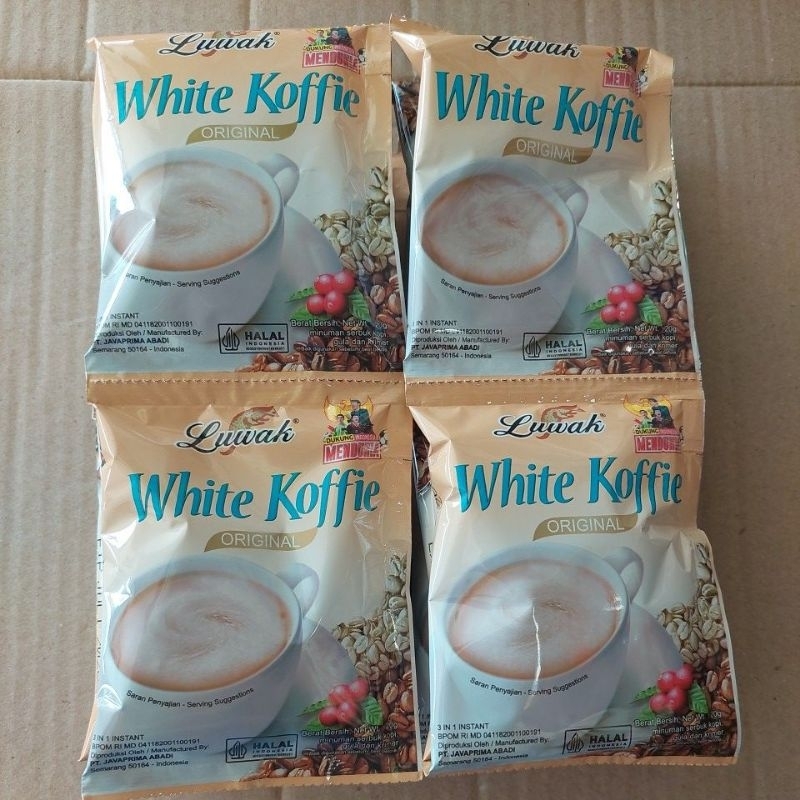 

Kopi Luwak White Koffie 1 Rtg Isi 10 Sachet