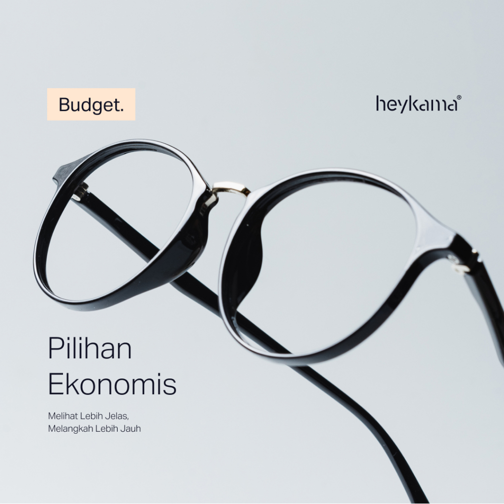 heykama - Frame Kacamata Chita ( Lentur oval )