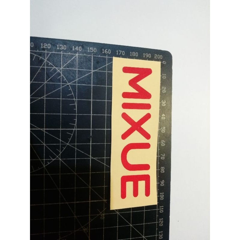 

stiker cutting mixue