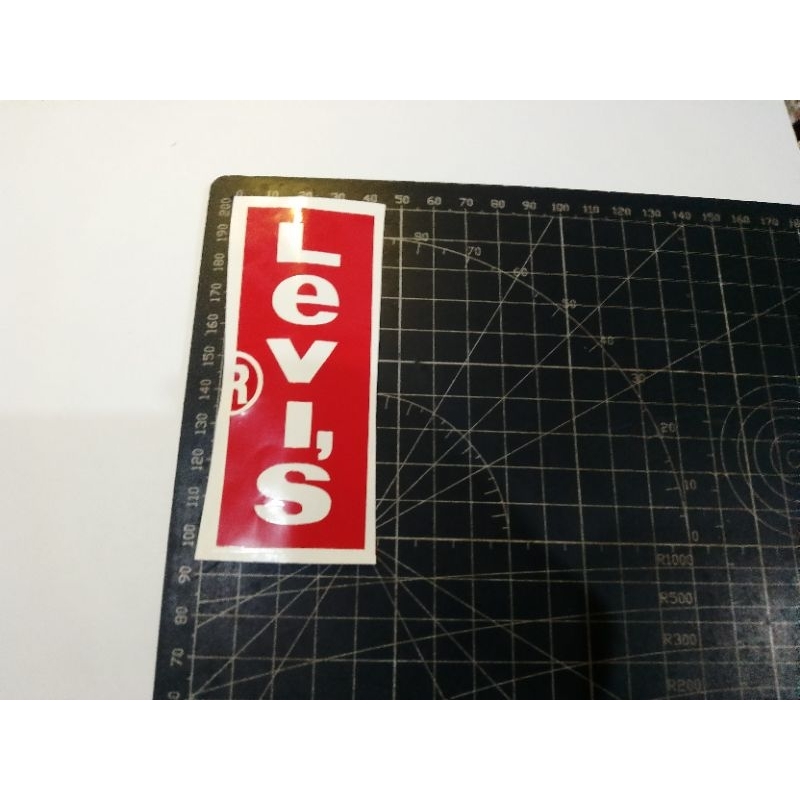 

stiker cutting levis